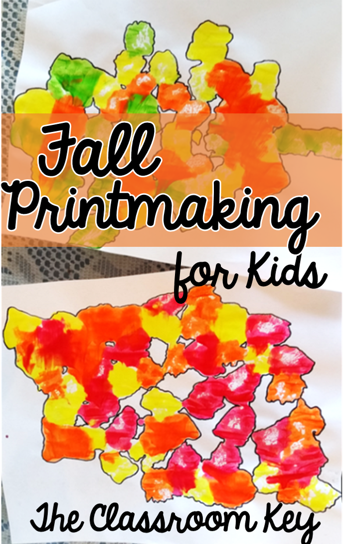 Print Making for Kids - The Classroom Key